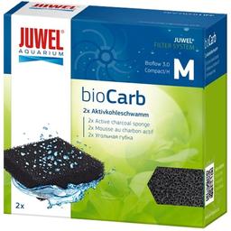 Угольная губка Juwel bioCarb M, для внутреннего фильтра Bioflow M, 2 шт.