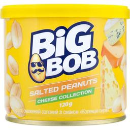 Арахіс Big Bob смажений солоний зі смаком сиру 120 г (860753)