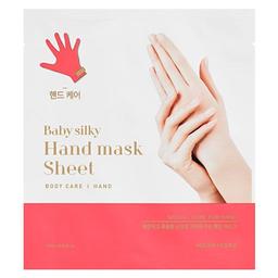 Маска для рук Holika Holika Baby Silky Hand Mask Sheet Шелковые ручки, 15 мл