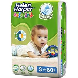 Підгузки Helen Harper Soft&Dry 3 (4-9 кг), 80 шт.