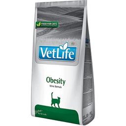 Сухой лечебный корм для кошек Farmina Vet Life Obesity, для снижения лишнего веса, 400 г