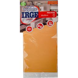 Тряпка Irge 3D 30х30 см оранжевая