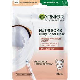 Тканевая маска Garnier Skin Naturals Питание-Бомба, 28 г (C6382100)