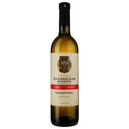 Вино Sakartveli Алазанська Долина біле напівсолодке 0.75 л