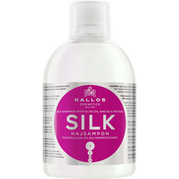 Шампунь для волос Kallos Cosmetics KJMN Silk с протеинами шелка, 1 л