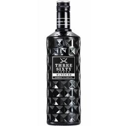 Горілка Three Sixty Vodka Black, 42%, 0,7 л