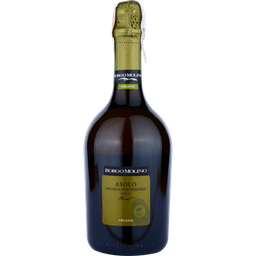 Игристое вино Borgo Molino Prosecco Asolo Brut Organic DOCG, белое, брют, 0,75 л