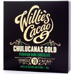 Шоколад чорний Willie's Cacao Chulucanas Gold Peru 70% 50 г (814631)