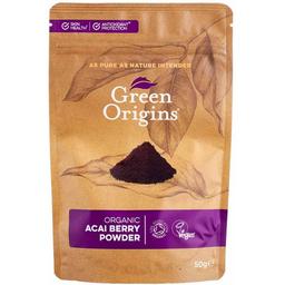 Порошок Green Origins из ягод Асаи, органический, 50 г