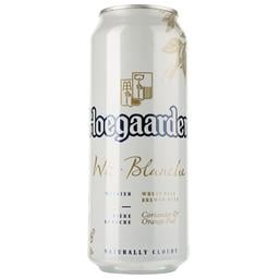 Пиво Hoegaarden Wit Blanche світле 4.9% з/б 0.5 л (478563)