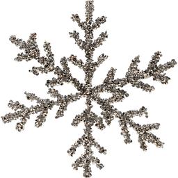 Декор Yes! Fun Сніжинка 25 см срібло (974735)