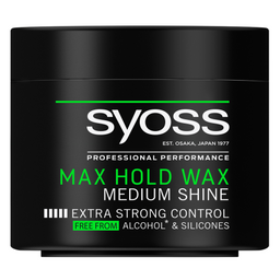 Воск для укладки волос Syoss Max Hold Фиксация 5, 150 мл