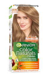 Краска для волос Garnier Color Naturals, тон 8.00 (Глубокий пшеничный), 110 мл (C5755900)