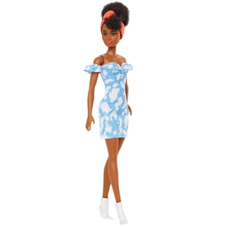 Кукла Barbie Модница в платье под джинс (HBV17)