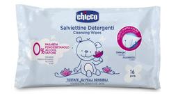 Детские влажные салфетки Chicco Очищающие, 16 шт. (09163.20)