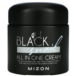 Крем для обличчя Mizon Black Snail All In One Cream із екстрактом чорного равлика, 75 мл