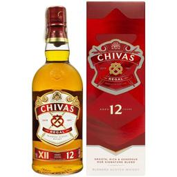 Виски Chivas Regal 12 years old, в коробке, 40%, 1 л (37440)