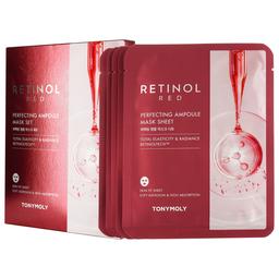 Набір масок для обличчя Tony Moly Red Retinol Perfecting Ampoule Mask Set з ретинолом, 23 г