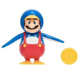 Ігрова фігурка Super Mario Маріо-пінгвін, з артикуляцією, 10 см (40824i)