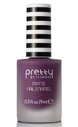 Лак для нігтів матовий Pretty Matte Nail Enamel, відтінок 007 (Purple), 9 мл (8000018545921)