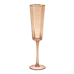 Набір келехів для шампанського S&T Amber 140 мл 4 шт (7051-13)