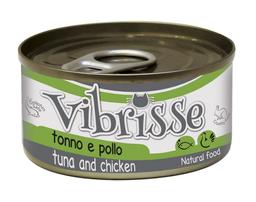 Влажный корм для кошек Vibrisse, Тунец, курица, 70 г (A1018777)