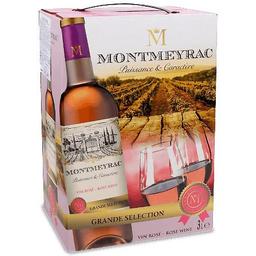 Вино Montmeyrac Rose, рожеве, сухе, 3 л