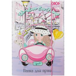 Папка для труда ZiBi Kids Line Travel Girl на резинке A4+ (ZB.14932)