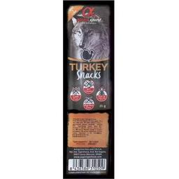 Полувлажное лакомство для собак Alpha Spirit Snacks Turkey, кубики с индейкой, 35 г