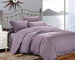 Комплект постельного белья Home Line, сатин люкс, 220х200 см, фиолетовый (168302)