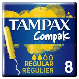 Тампони Tampax Compak Regular з аплікатором, 8 шт.