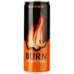 Енергетичний безалкогольний напій Burn Mango 250 мл