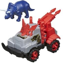 Игровой набор Road Rippers машинка и динозавр Triceratops blue (20073)