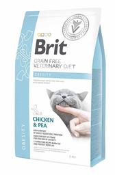 Сухий лікувальний корм для котів з надмірною вагою Brit GF Veterinary Diets Cat Obesity, 2 кг