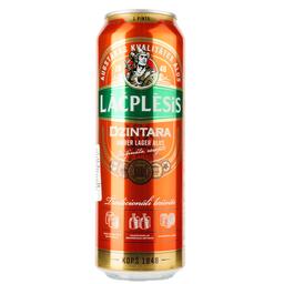 Пиво Lacplesis Dzintara светлое, 4.8%, ж/б, 0.568 л