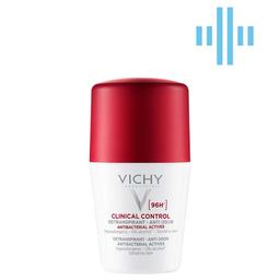 Шариковый антиперспирант Vichy Deo Clinical Control 96 часов защиты, против чрезмерного потоотделения и запаха, 50 мл (MB468300)