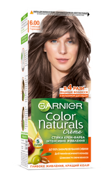 Краска для волос Garnier Color Naturals, тон 6.00 (Глубокий ореховый), 110 мл (C5755700)