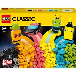 Конструктор LEGO Classic Творчі неонові веселощі, 333 деталі (11027)