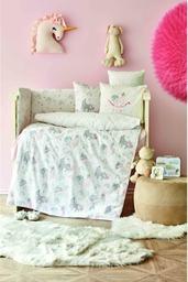 Дитячий набір в ліжечко для немовлят Karaca Home Digna pembe, рожевий, 10 предметів (svt-2000022254038)