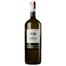 Вино Verga Le Rubinie Trebbiano D'Abruzzo DOC, белое, сухое, 11,5%, 1,5 л (ALR6141)