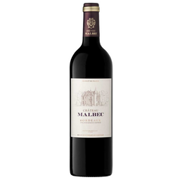 Вино Chateau Malbec Bordeaux, червоне, сухе, 14%, 0,75 л (6373)