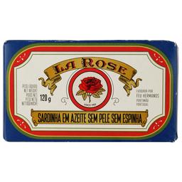 Сардины La Rose в оливковом маслом без косточек и кожи 120 г (921063)