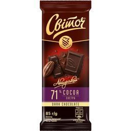Шоколад Світоч Авторский экстра черный 71% 85 г