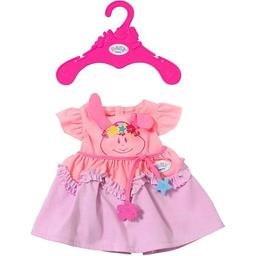 Одежда для куклы Baby Born Праздничное платье с кроликом (824559-2)