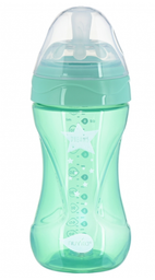 Бутылочка для кормления Nuvita Mimic Cool, антиколиковая, 250 мл, зеленый (NV6032GREEN)
