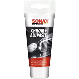 Паста для очищення хрома і алюмінію Sonax Chrome Alupaste, 75 мл