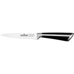 Кухонный нож Maxmark, универсальный, 12,7 см, серебристый с черным (MK-K32)