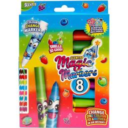 Набор ароматных маркеров для рисования Scentos Цветная магия, 8 цветов (20102)