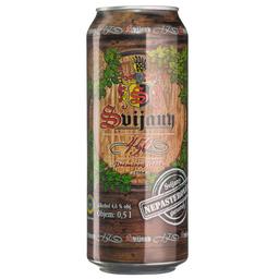 Пиво Svijany 450, средне-светлое, 4,6%, ж/б, 0,5 л (47123)