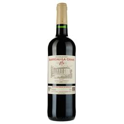 Вино Domaine Barreau la Grave AOP Blaye Cotes de Bordeaux 2020 червоне сухе 0.75 л
